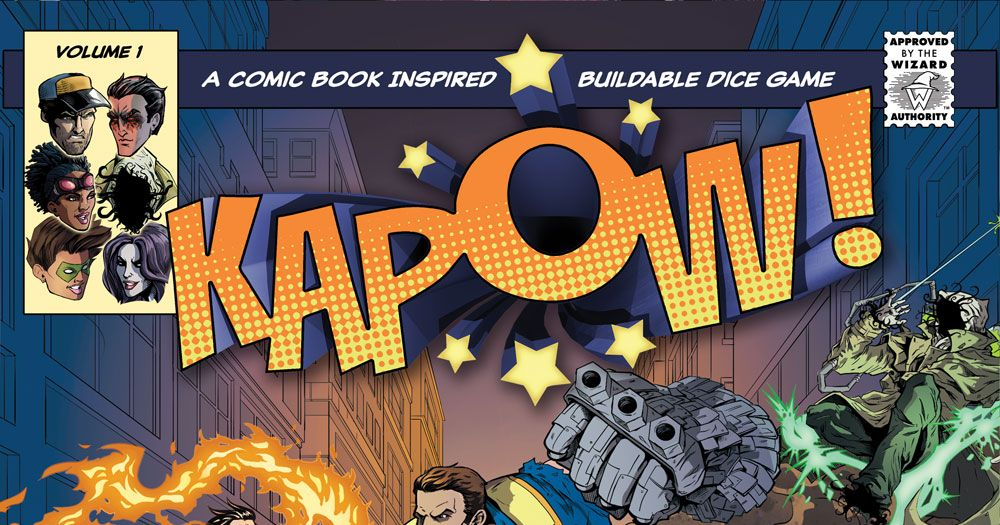 Wise Wizard Games KAPOW! Volume 1 2nd Ed. aprašymas - Prekės nuotrauka