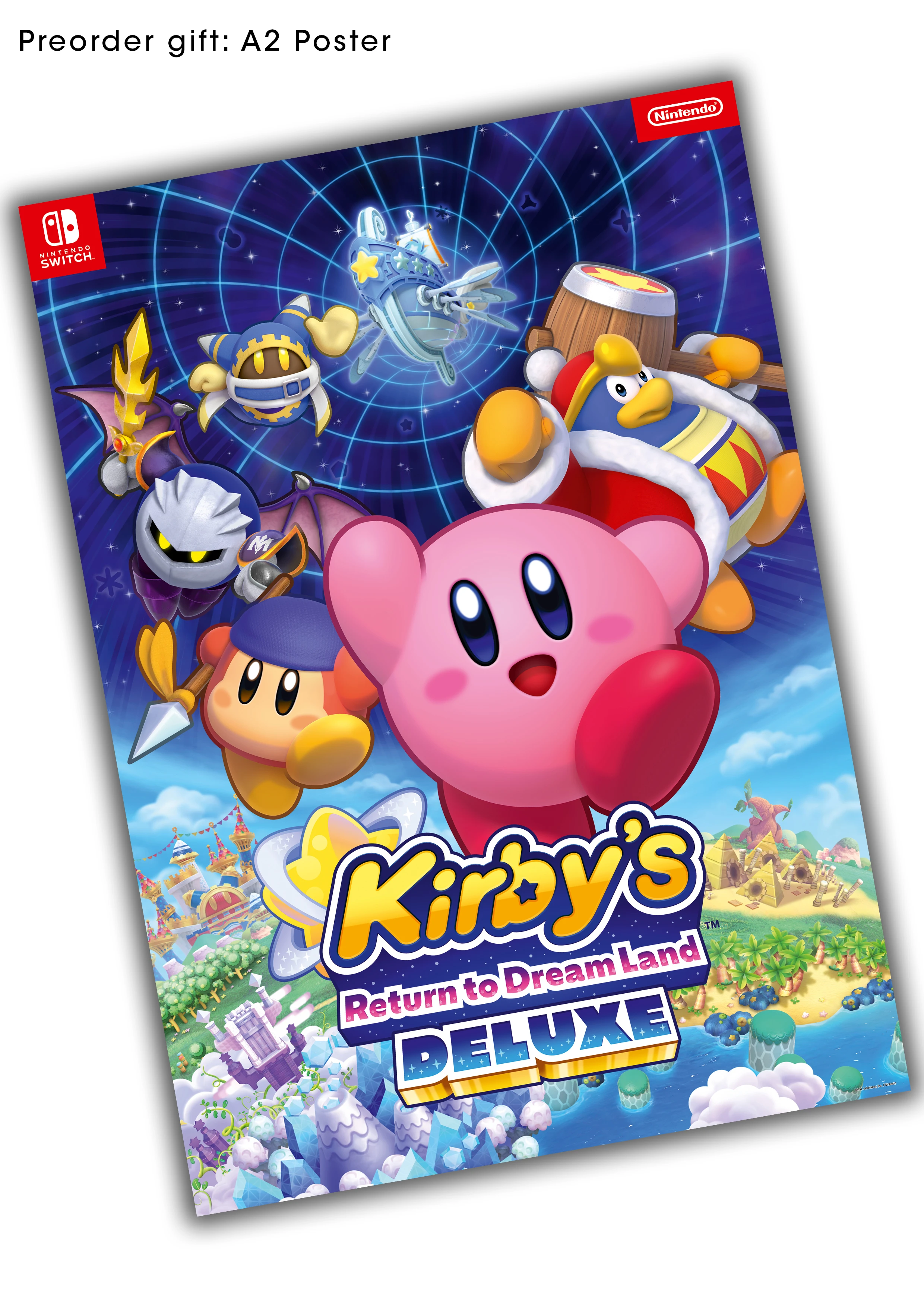 „Nintendo Kirby“ grįžimas į „Dream Land Deluxe“. aprašymas - Prekės nuotrauka