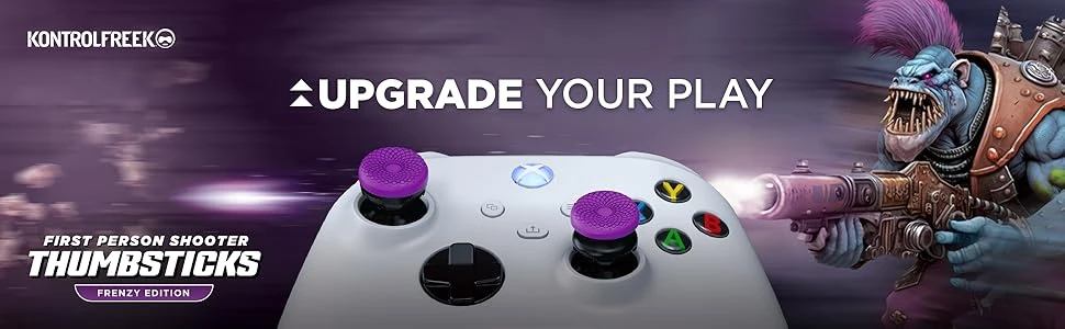 SteelSeries Kontrolfreek FPS Frenzy Gaming Controller for PS4/PS5 | 6100-PS5 | Violetinė aprašymas - Prekės nuotrauka