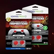 Kontrol Freek SteelSeries Kontrolfreek FPS Inferno Gaming Controllers Kit for Xbox X|S/One | 6150-XBX | Raudona aprašymas - Prekės nuotrauka