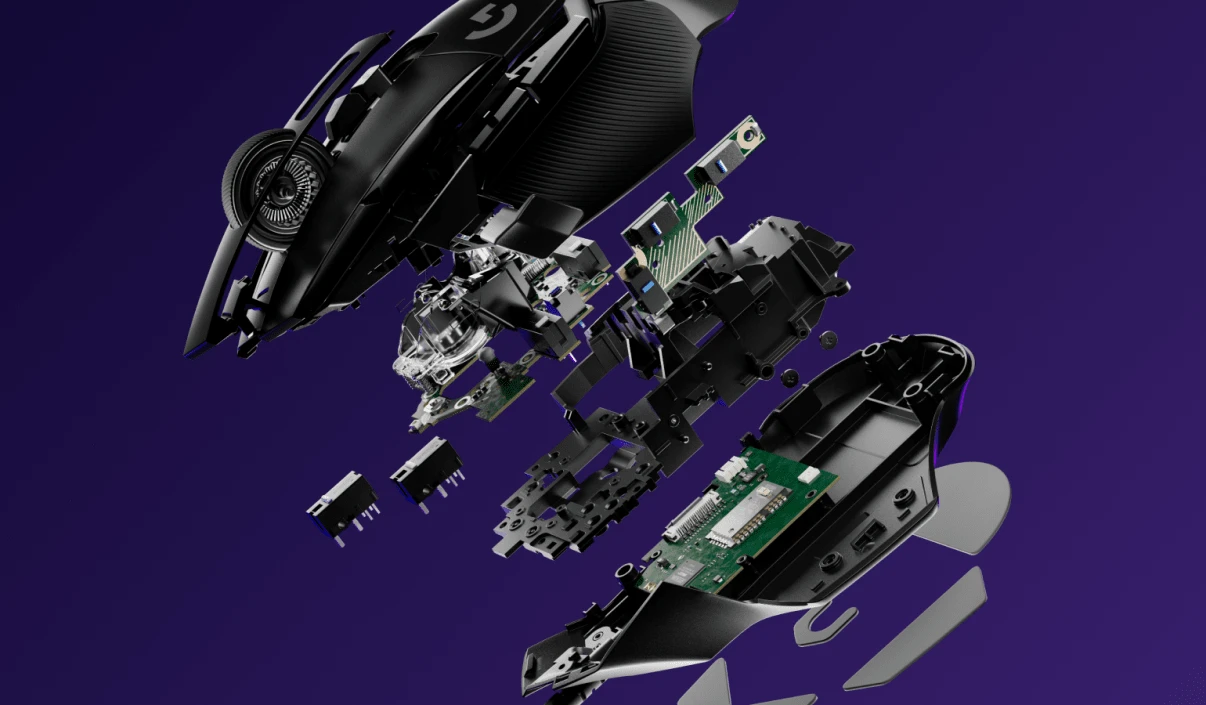 Žaidimų pelė Logitech G502 X, balta aprašymas - Prekės nuotrauka