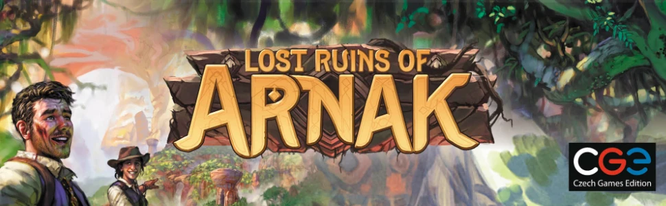 Czech Games Čekijos žaidimų leidimas „Lost Griuvėsiai Arnak“ aprašymas - Prekės nuotrauka