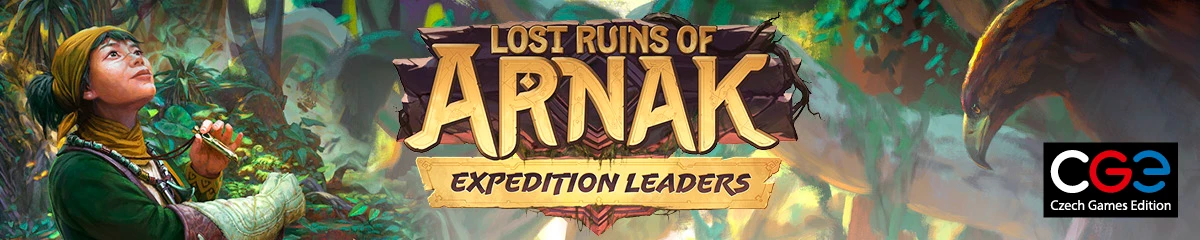 Czech Games Edition Lost Ruins of Arnak: Expedition Leaders aprašymas - Prekės nuotrauka