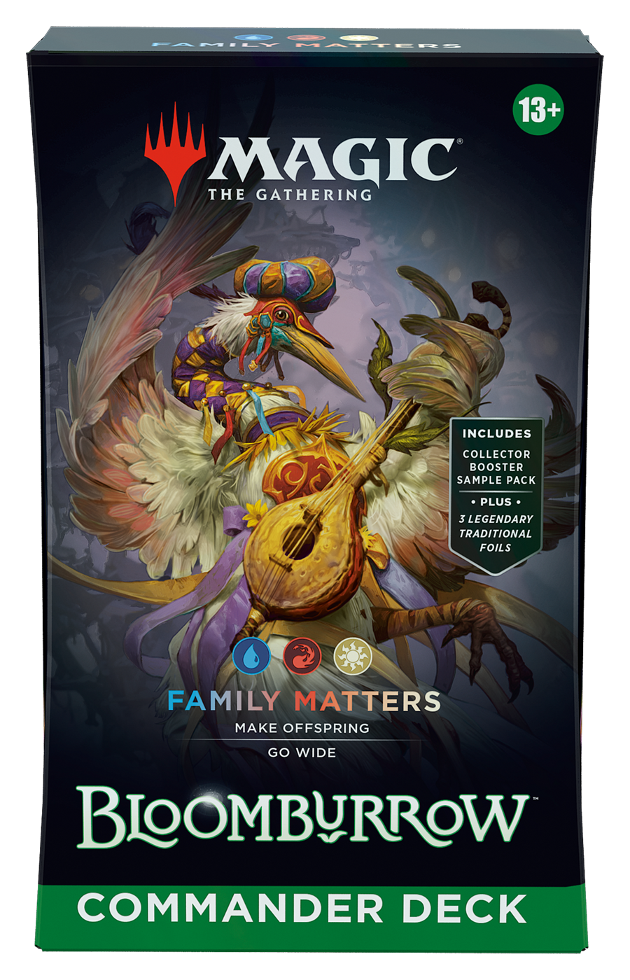 Wizards of the Coast Magic: The Gathering - Bloomburrow Commander Deck - Family Matters aprašymas - Prekės nuotrauka