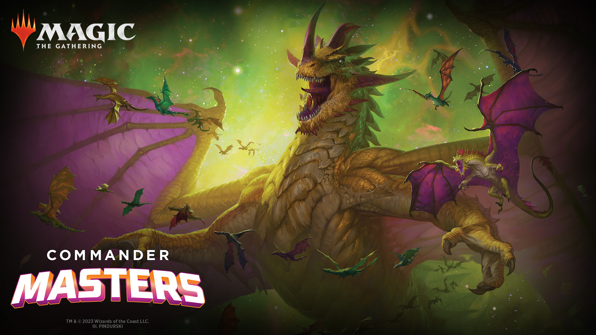 „Wizards of the Coast Magic: The Gathering“ – „Commander Masters“ rinkinys „Ekranas“ (24 pakuotės) aprašymas - Prekės nuotrauka „Wizards of the Coast Magic: The Gathering“ – „Commander Masters“ rinkinys „Ekranas“ (24 pakuotės) aprašymas - Prekės nuotrauka
