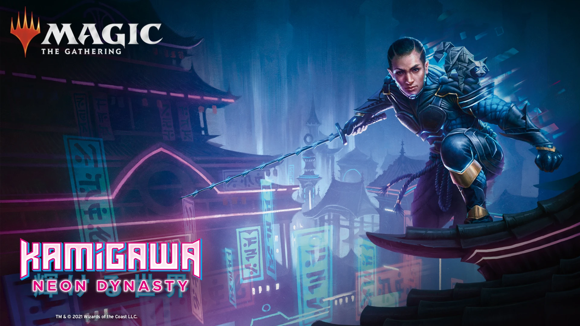 Wizards of the Coast Magic: The Gathering - Kamigawa Neon Dynasty Set Booster Ekranas (30 Packs) aprašymas - Prekės nuotrauka
