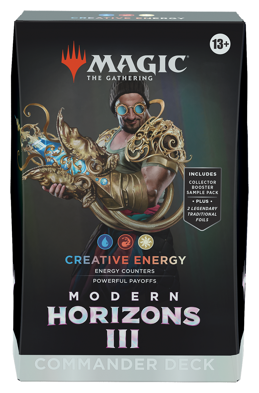 Wizards of the Coast Magic: The Gathering - Modern Horizons 3 Commander Deck Creative Energy aprašymas - Prekės nuotrauka