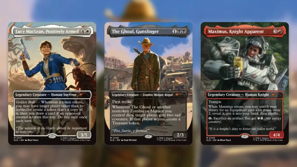 Wizards of the Coast Magic: The Gathering - Secret Lair x Fallout: Beyond Vault 33 aprašymas - Prekės nuotrauka