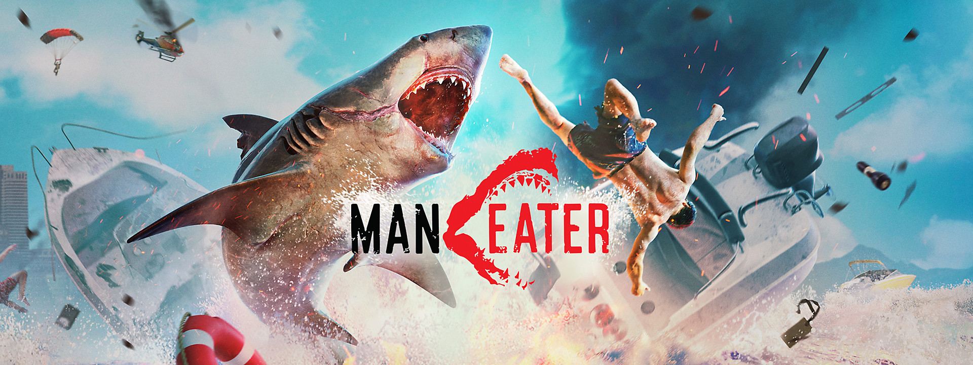Deep Sidabrinis PS5 Maneater aprašymas - Prekės nuotrauka Deep Sidabrinis PS5 Maneater aprašymas - Prekės nuotrauka