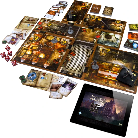 Fantasy Flight Games Mansions of Madness: antrasis leidimas aprašymas - Prekės nuotrauka