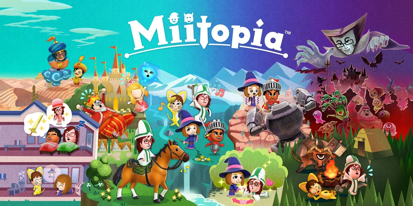 Nintendo Miitopia aprašymas - Prekės nuotrauka