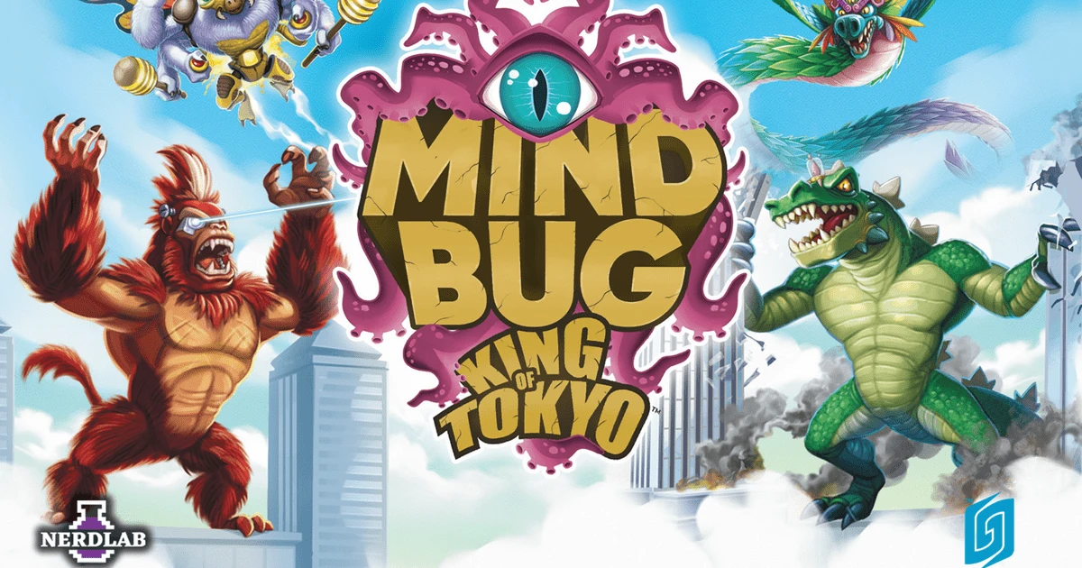 Nerdlab Games Mindbug x King of Tokyo aprašymas - Prekės nuotrauka