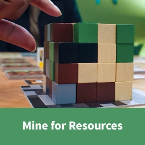 Ravensburger Minecraft: Builders & Biomes aprašymas - Prekės nuotrauka