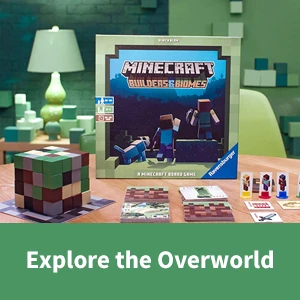 Ravensburger Minecraft: Builders & Biomes aprašymas - Prekės nuotrauka