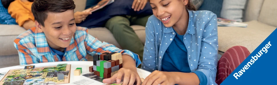 Ravensburger Minecraft: Builders & Biomes aprašymas - Prekės nuotrauka