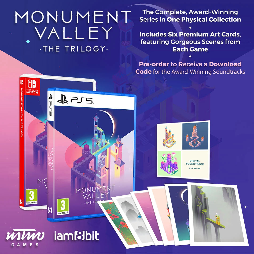 Iam8Bit Ustwo Games Monument Valley: The Trilogy PS5 aprašymas - Prekės nuotrauka Iam8Bit Ustwo Games Monument Valley: The Trilogy PS5 aprašymas - Prekės nuotrauka
