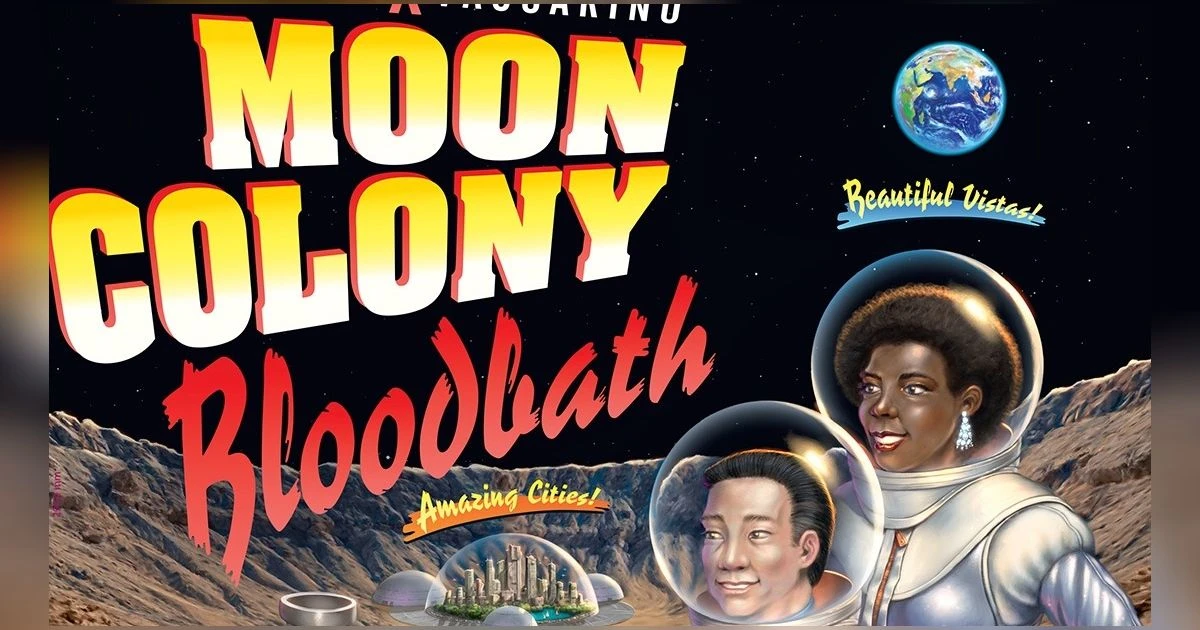Rio Grande Games Moon Colony Bloodbath (Vokiečių kalba) aprašymas - Prekės nuotrauka
