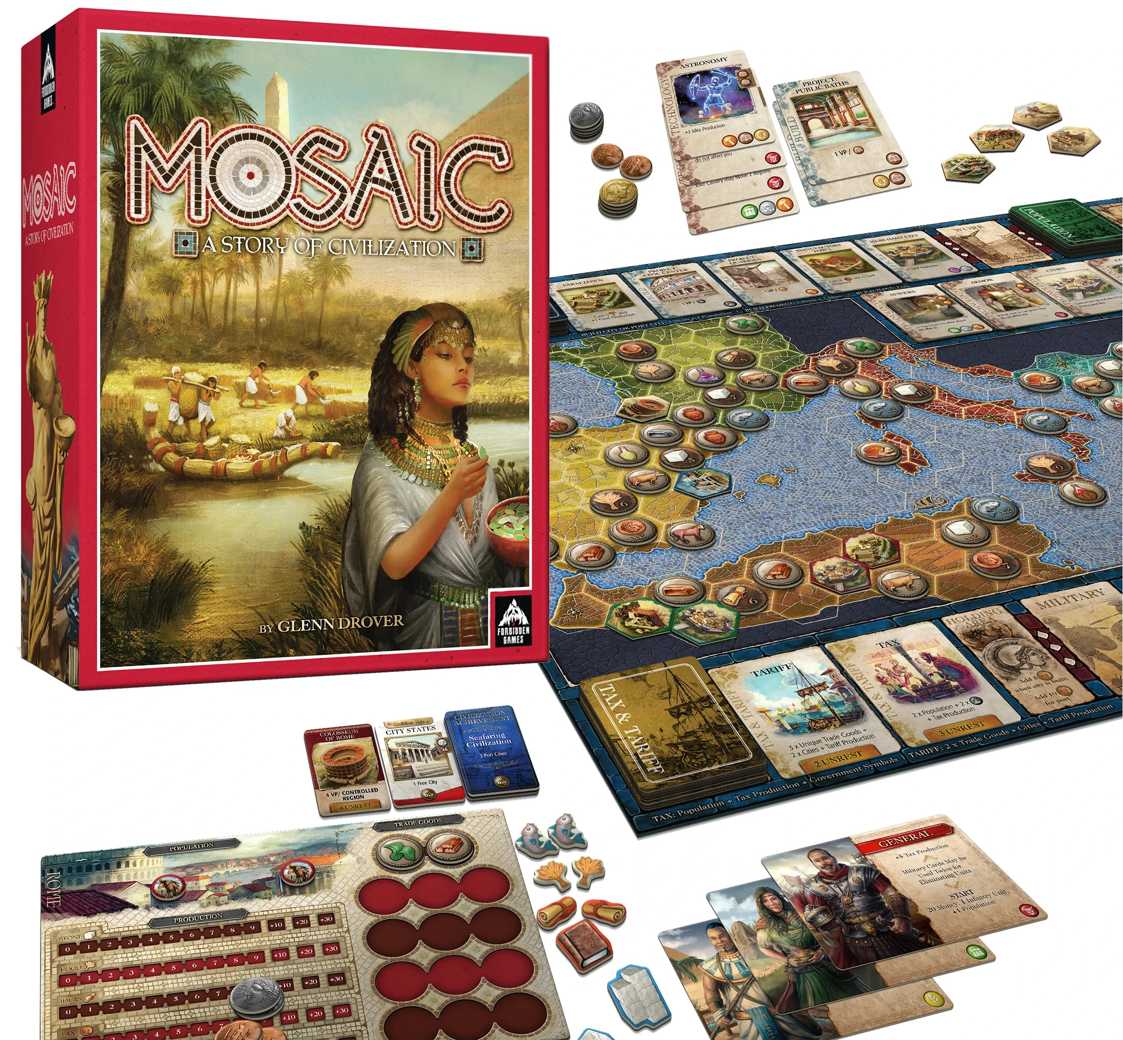 Forbidden Games Mosaic: A Story of Civilization aprašymas - Prekės nuotrauka
