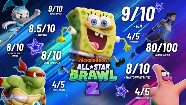Žaidimas Mill Nickelodeon All-Star Brawl 2 aprašymas - Prekės nuotrauka