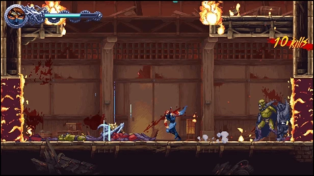 Silver Lining Interactive Dotemu Ninja Gaiden: Ragebound PS5 aprašymas - Prekės nuotrauka