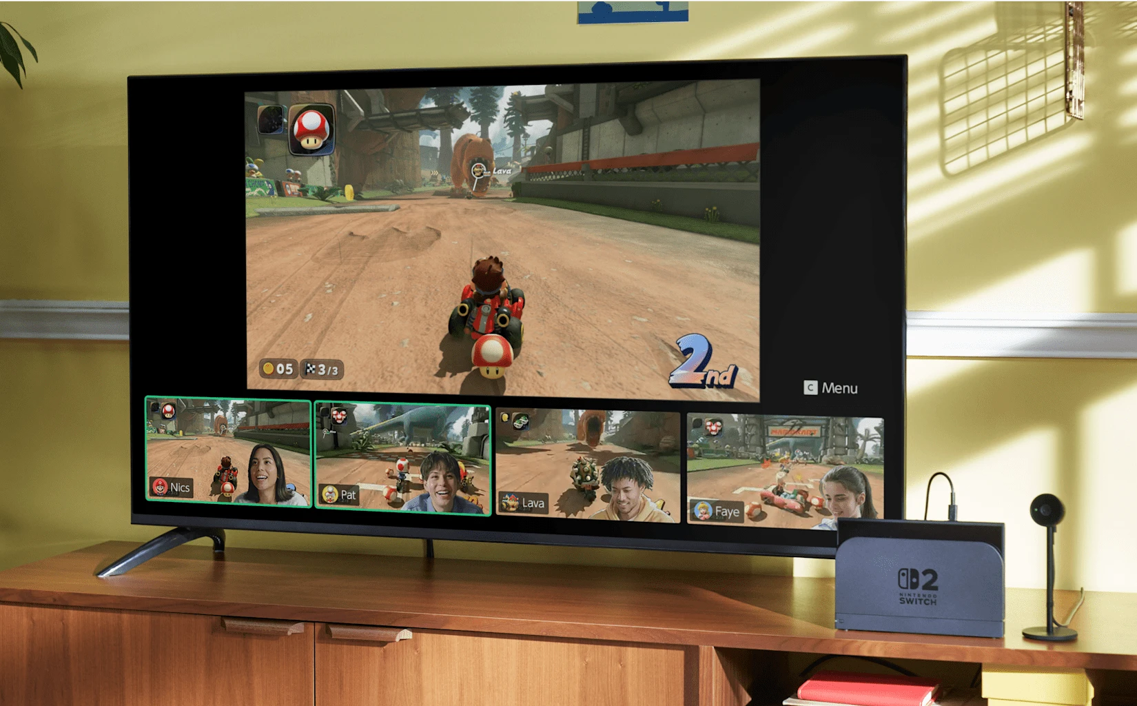Nintendo Switch 2 konsolė aprašymas - Prekės nuotrauka
