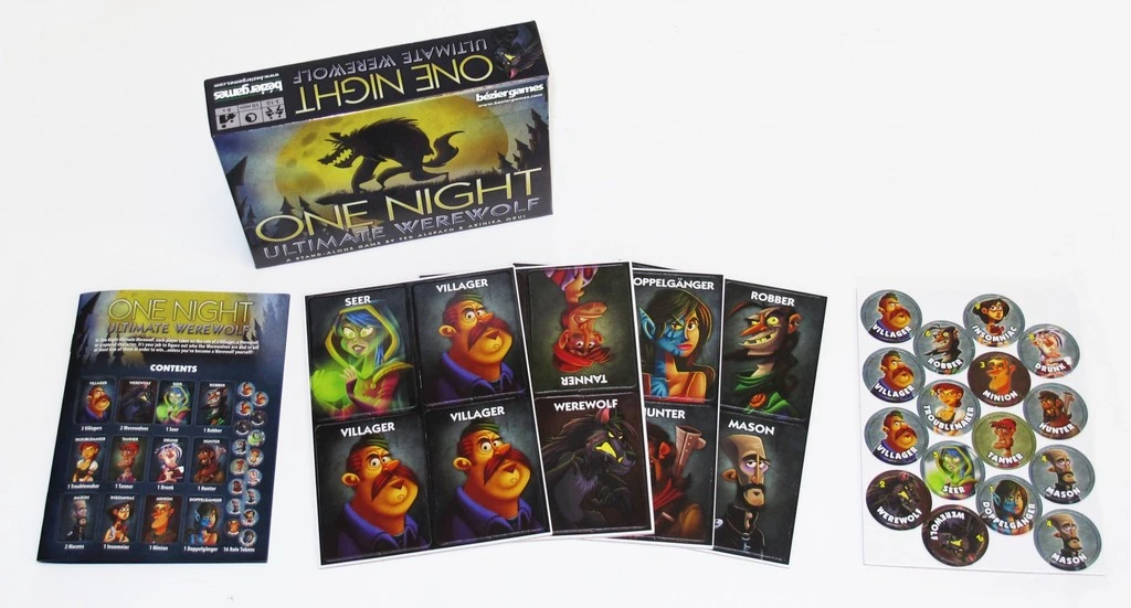 Bezier Games One Night Ultimate Werewolf aprašymas - Prekės nuotrauka