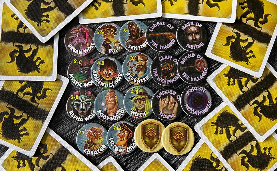 Bezier Games One Night Ultimate Werewolf: Daybreak aprašymas - Prekės nuotrauka
