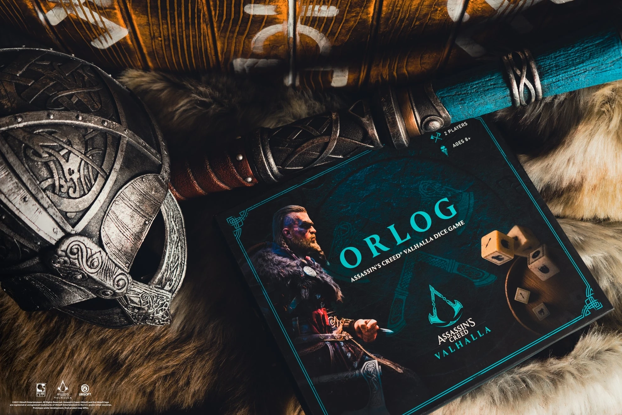Ubisoft Orlog: Assassin's Creed Valhalla Dice Game aprašymas - Prekės nuotrauka