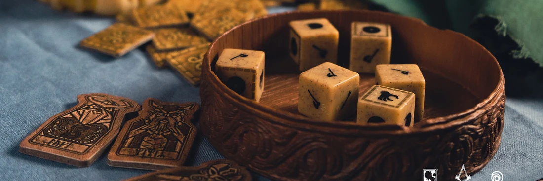 Ubisoft Orlog: Assassin's Creed Valhalla Dice Game aprašymas - Prekės nuotrauka