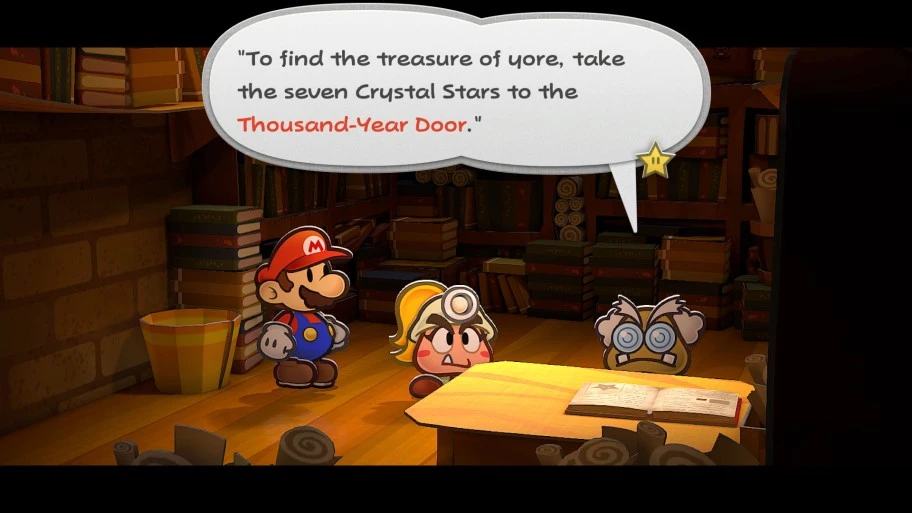 Nintendo Paper Mario: Tūkstančio metų durys aprašymas - Prekės nuotrauka
