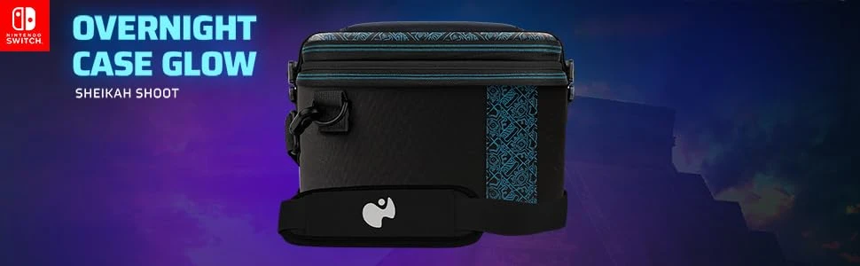 PDP Overnight dėklas GLOW Sheikah Shoot Nintendo Switch aprašymas - Prekės nuotrauka