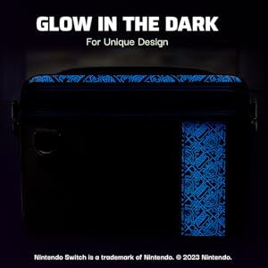 PDP Overnight dėklas GLOW Sheikah Shoot Nintendo Switch aprašymas - Prekės nuotrauka