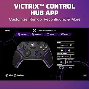 PDP Victrix Pro BFG belaidis valdiklis skirtas XBOX & PC (Juodas) aprašymas - Prekės nuotrauka