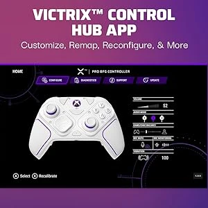 PDP Victrix Pro BFG belaidis valdiklis skirtas XBOX & PC (Baltas) aprašymas - Prekės nuotrauka