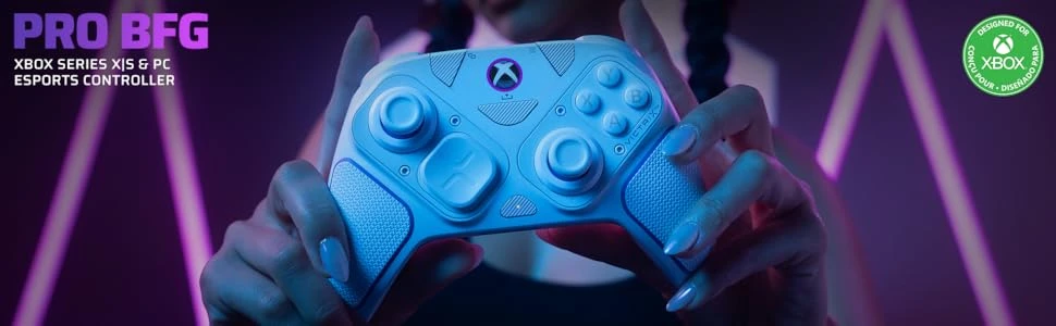 PDP Victrix Pro BFG belaidis valdiklis skirtas XBOX & PC (Baltas) aprašymas - Prekės nuotrauka