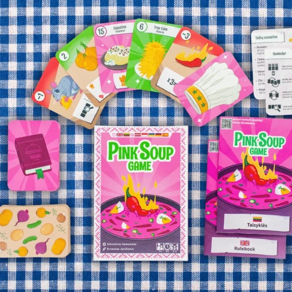 Pink Rožinė Soup Game aprašymas - Prekės nuotrauka