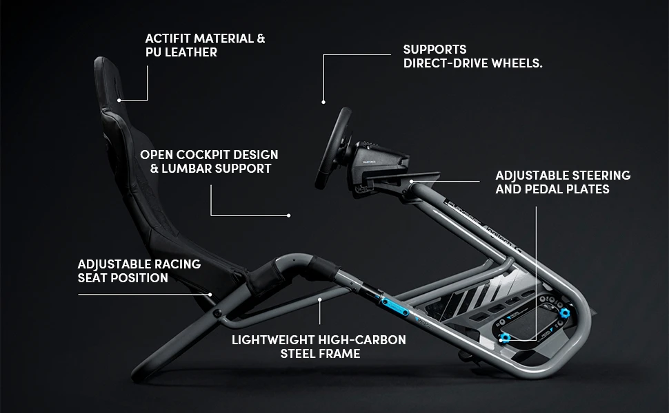 Playseat Trophy Logitech G Edition kėdė aprašymas - Prekės nuotrauka