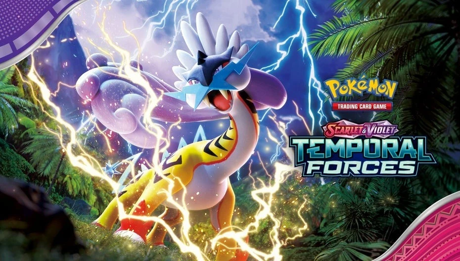 Pokemon Pokemon TCG – Scarlet & Violet 5 Temporal Forces Booster Ekranas (36 pakuotės) aprašymas - Prekės nuotrauka