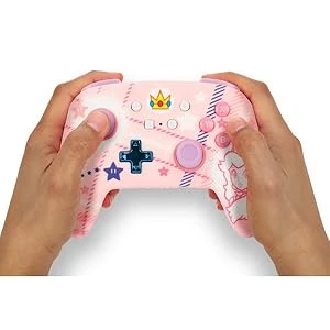 Power A PowerA Enhanced (Peach) belaidis valdiklis skirtas Nintendo Switch aprašymas - Prekės nuotrauka Power A PowerA Enhanced (Peach) belaidis valdiklis skirtas Nintendo Switch aprašymas - Prekės nuotrauka
