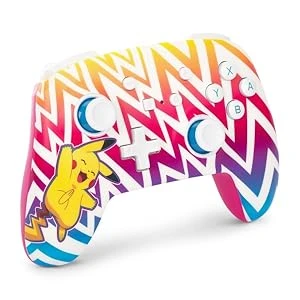 Power A PowerA Enhanced (Pikachu Vibrant) belaidis valdiklis skirtas Nintendo Switch aprašymas - Prekės nuotrauka