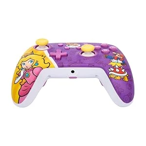Power A PowerA Enhanced (Princess Peach Battle) laidinis valdiklis skirtas Nintendo Switch aprašymas - Prekės nuotrauka