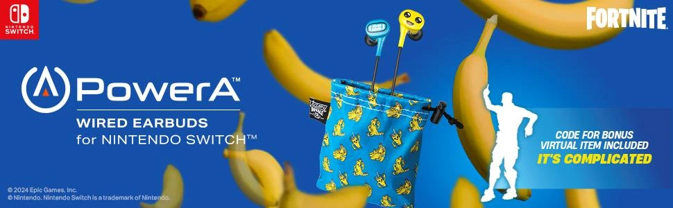 Power A PowerA Fortnite Llambro laidinės ausinės skirtos Nintendo Switch/PC | 3.5mm aprašymas - Prekės nuotrauka
