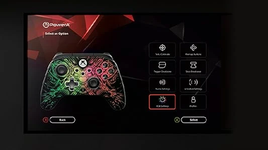 Power A PowerA FUSION Pro belaidis valdiklis su “Lumectra“ skirtas „XBOX Series X S“ aprašymas - Prekės nuotrauka Power A PowerA FUSION Pro belaidis valdiklis su “Lumectra“ skirtas „XBOX Series X S“ aprašymas - Prekės nuotrauka