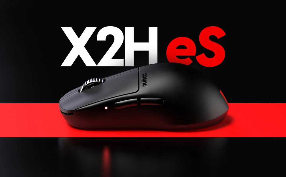 Pulsar X2-H High Hump eS žaidimų pelė, juoda PX2HES21 aprašymas - Prekės nuotrauka