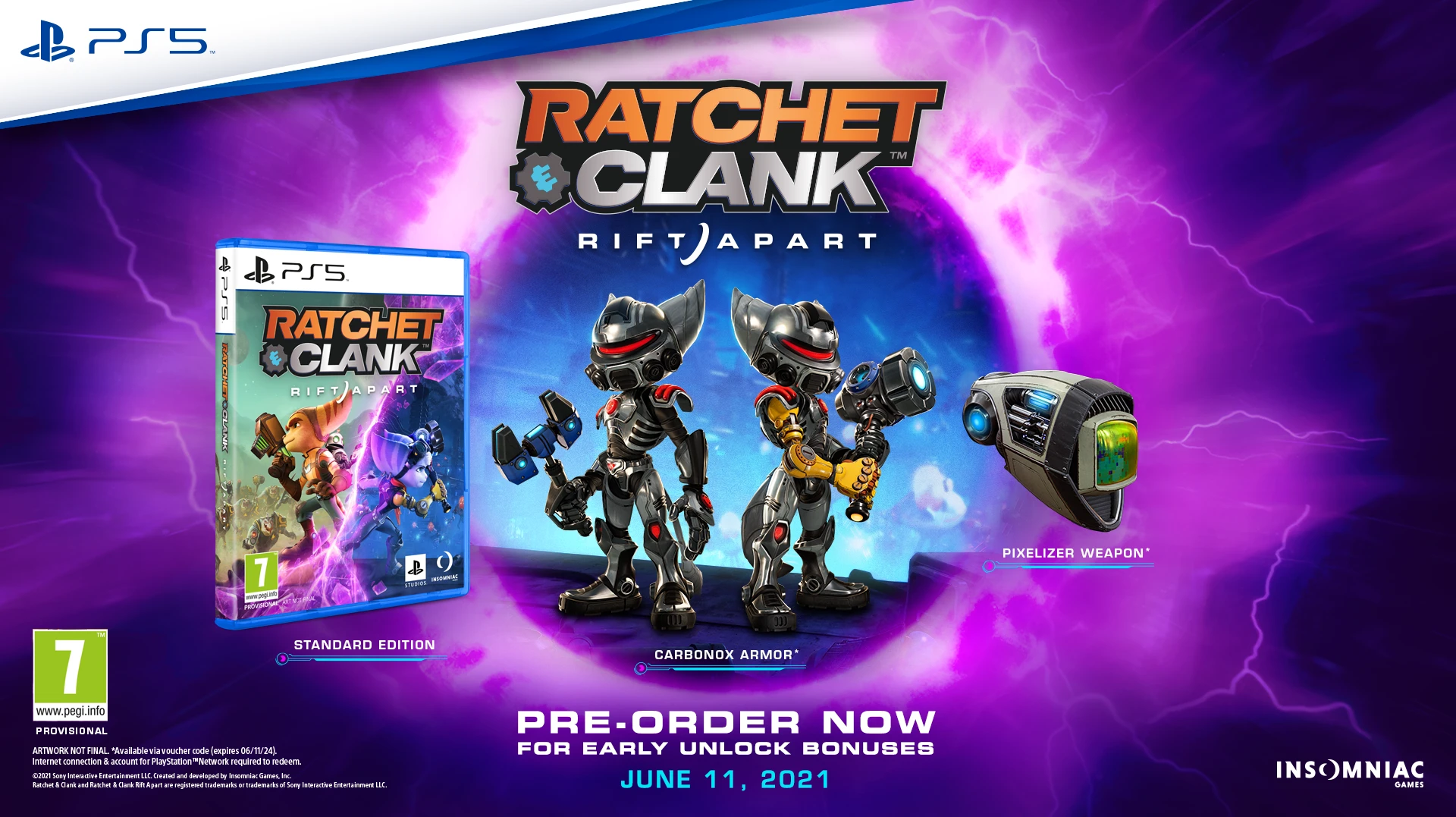 Sony „Insomniac Games Ratchet & Clank: Rift Apart“ PS5 aprašymas - Prekės nuotrauka