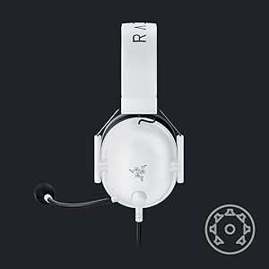 Ausinės Razer BlackShark V2 X balta aprašymas - Prekės nuotrauka
