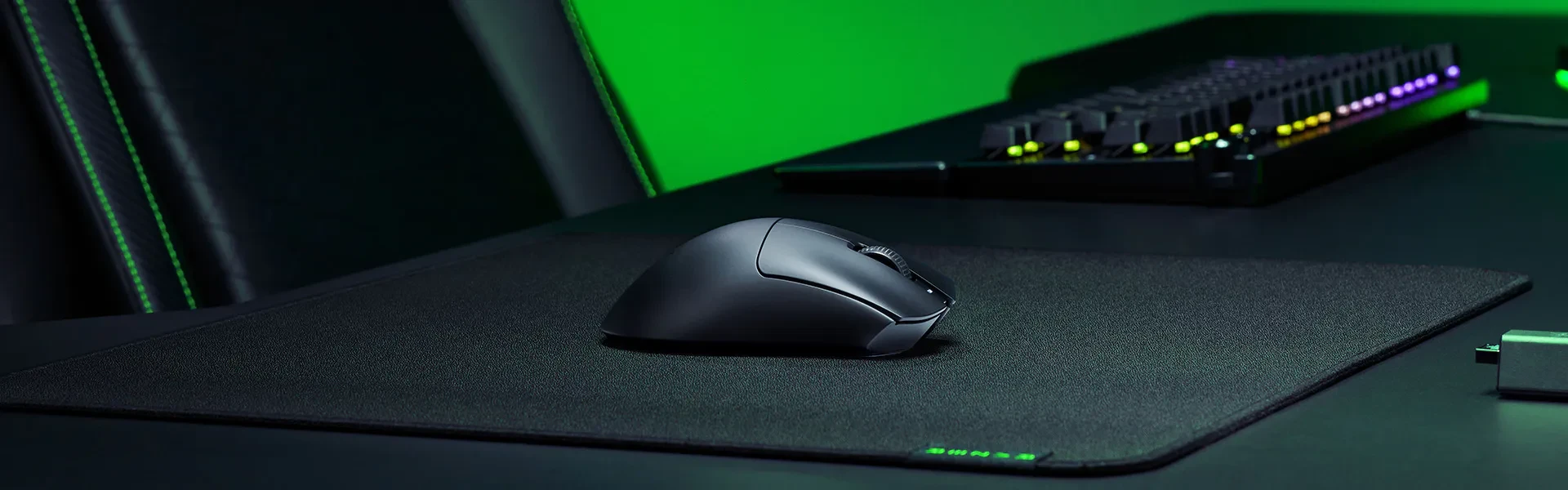 Razer DeathAdder V3 HyperSpeed | Pelė žaidimams | Wireless/su laidu | USB / 2.4 GHz | Juodas aprašymas - Prekės nuotrauka Razer DeathAdder V3 HyperSpeed | Pelė žaidimams | Wireless/su laidu | USB / 2.4 GHz | Juodas aprašymas - Prekės nuotrauka