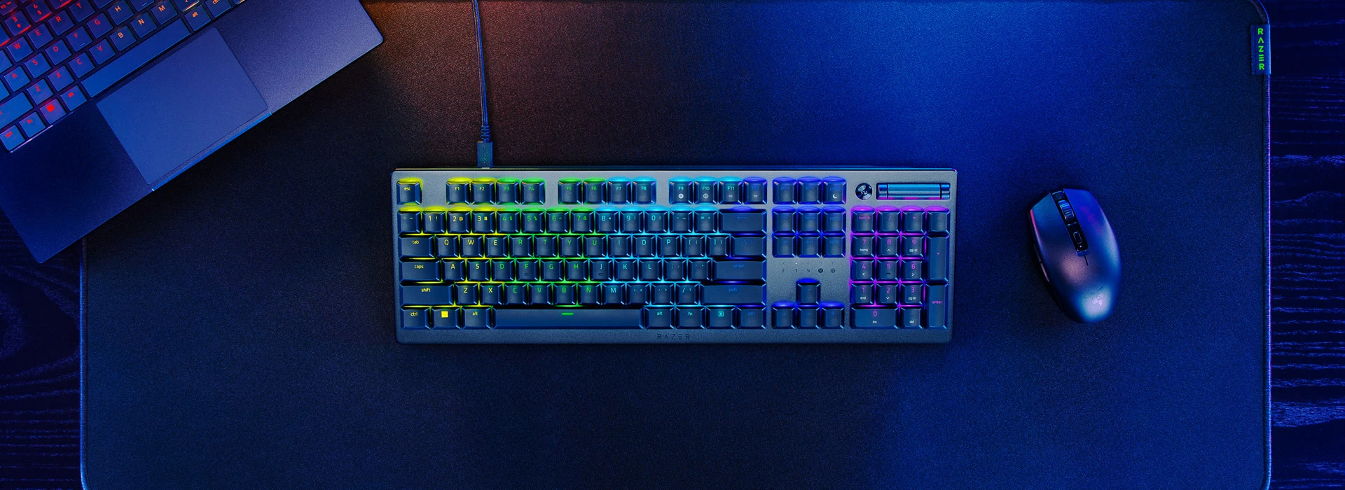 Razer | Klaviatūra žaidimams | Deathstalker V2 | Klaviatūra žaidimams | su laidu | RGB LED pašvietimas | US | Bluetooth | Juodas | Skaičių klaviatūra | Optical Switches (Linear) aprašymas - Prekės nuotrauka Razer | Klaviatūra žaidimams | Deathstalker V2 | Klaviatūra žaidimams | su laidu | RGB LED pašvietimas | US | Bluetooth | Juodas | Skaičių klaviatūra | Optical Switches (Linear) aprašymas - Prekės nuotrauka