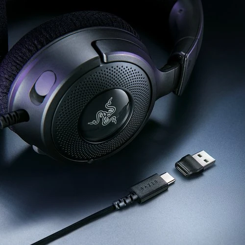 Razer Ausinės Žaidimams | Kraken V4 X | su laidu | Over-Ear | Mikrofonas | Juodas aprašymas - Prekės nuotrauka