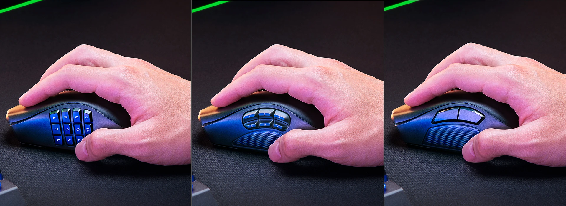 Razer | Naga V2 Pro | Pelė žaidimams | Wireless | 2.4GHz, Bluetooth | Juodas | Yes aprašymas - Prekės nuotrauka Razer | Naga V2 Pro | Pelė žaidimams | Wireless | 2.4GHz, Bluetooth | Juodas | Yes aprašymas - Prekės nuotrauka